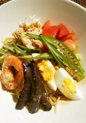 夏野菜の冷やし中華-レシピのメイン写真