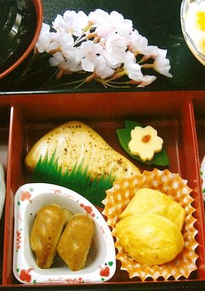 介護食　お花見弁当-レシピのメイン写真