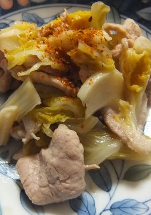 簡単おかず☆白菜と豚肉-レシピのメイン写真