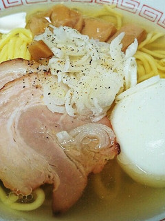 糖質0麺を使ったあっさり塩ラーメン-レシピのメイン写真