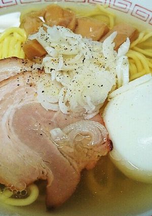 糖質0麺を使ったあっさり塩ラーメン-レシピのメイン写真