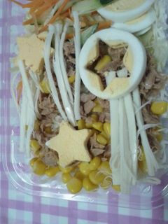 流れ星サラダ♪七夕に♪-レシピのメイン写真