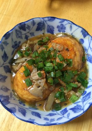 ごぼうと豚バラあんの紀文 魚河岸あげ-レシピのメイン写真