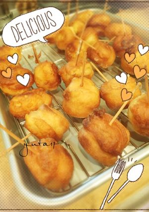 ホットケーキミックスでアメリカンドッグ-レシピのメイン写真