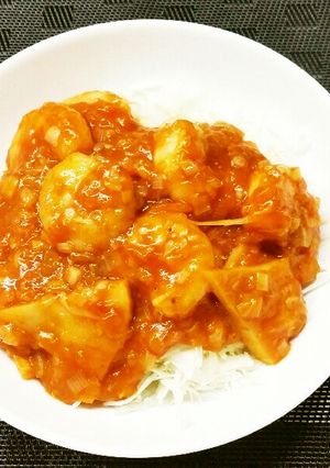 エビチリ-レシピのメイン写真