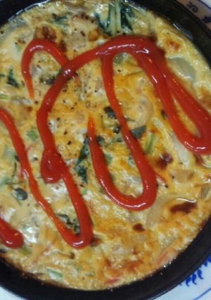 五目キッシユ（血管ダイエット食809）-レシピのメイン写真