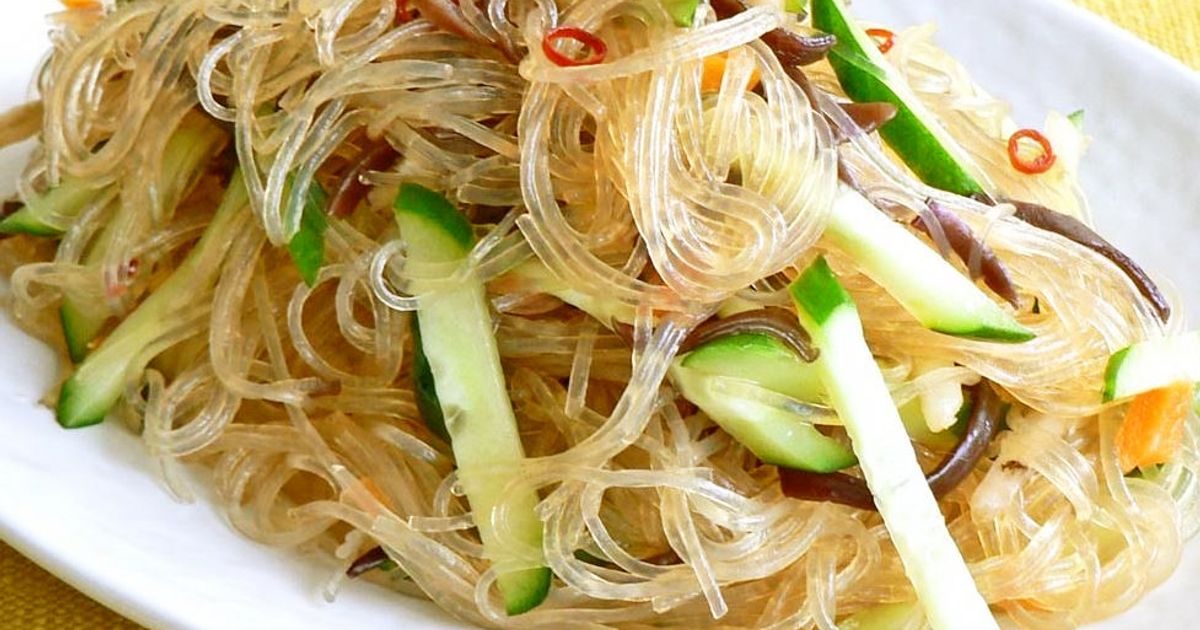 春雨 簡単＆ヘルシー！緑豆春雨で中華風サラダ by 今日の献立・山城屋