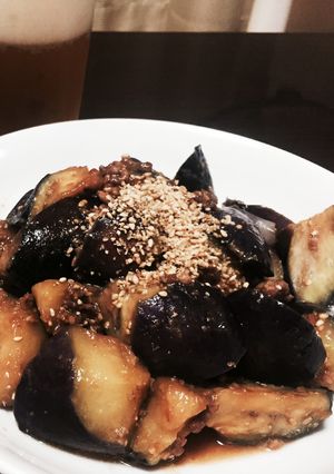 茄子の肉味噌炒め 簡単美味しい！-レシピのメイン写真