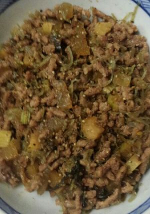 無油肉そぼろ(血管ダイエット食810)-レシピのメイン写真