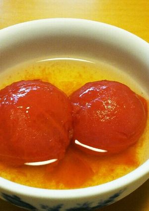 トマトのおひたし-レシピのメイン写真