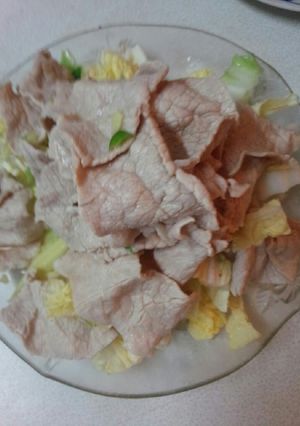 無油豚しゃぶ（血管ダイエット食811）-レシピのメイン写真