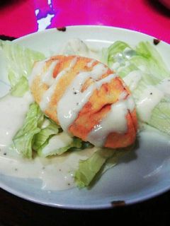 揚げ餃子でシーザーサラダ♪-レシピのメイン写真
