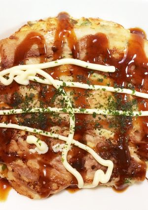 粉少なめ？なくても美味しい、お好み焼き-レシピのメイン写真