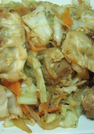 餃子の和風炒め-レシピのメイン写真