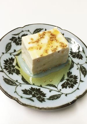 ごま油香る✿ごま塩冷奴-レシピのメイン写真