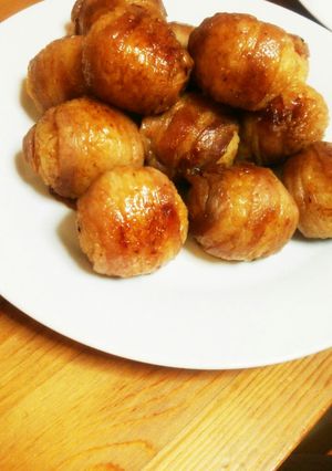 まんまる肉巻きおにぎり☆-レシピのメイン写真