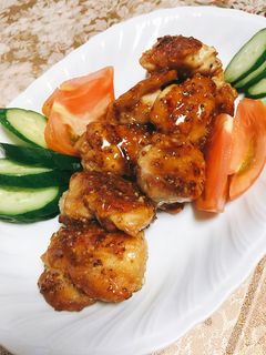 鶏肉の粒マスタードレモンソース♪-レシピのメイン写真