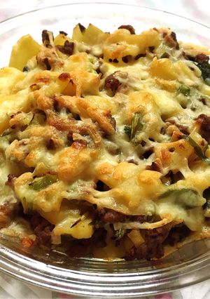 じゃがいもとねぎの和風味噌チーズ焼き-レシピのメイン写真