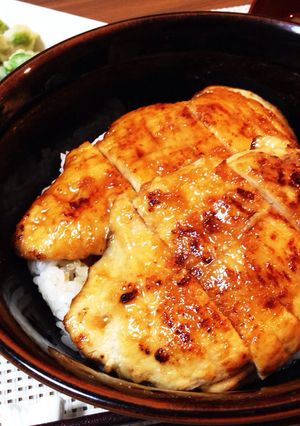 簡単節約♥️やわらか鶏胸丼*蒲焼きのタレ-レシピのメイン写真