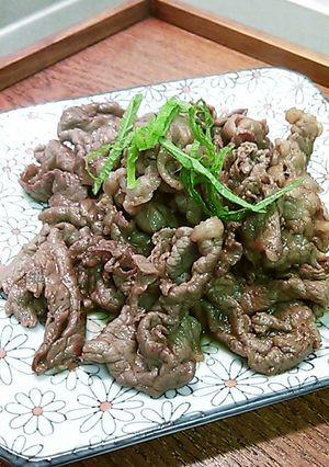しぐれ煮簡単牛肉焼き-レシピのメイン写真