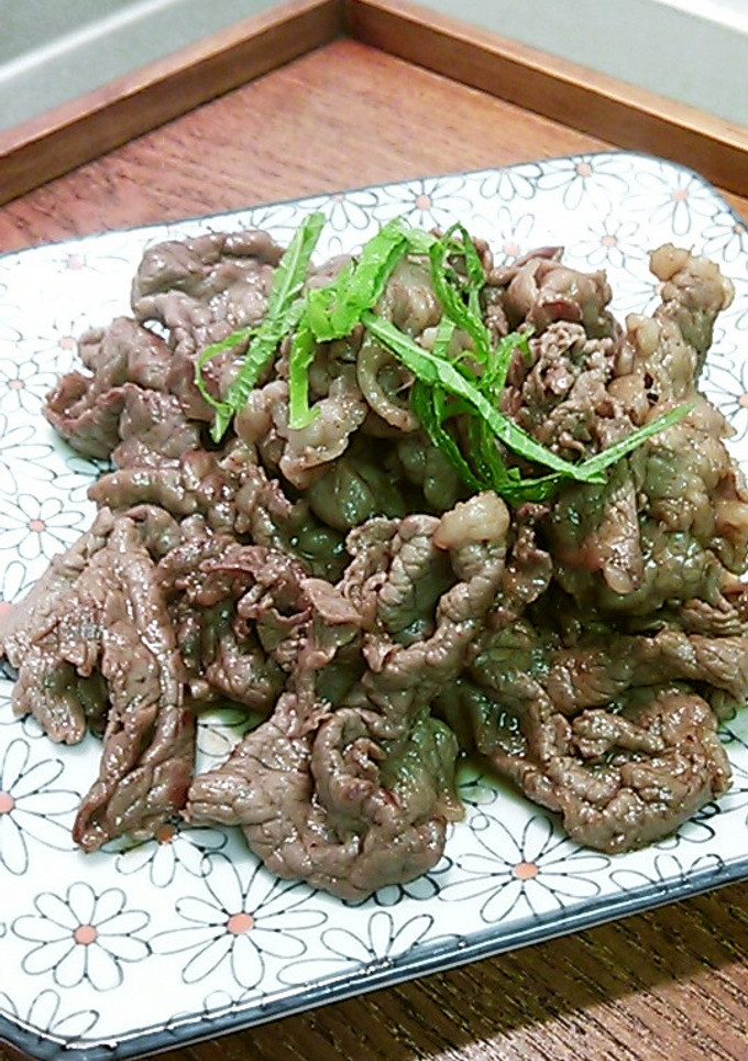 しぐれ煮簡単牛肉焼き-レシピのメイン写真