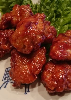 ご飯がすすむ！甘辛チキン！-レシピのメイン写真