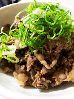 簡単!おかずに漬けダレ牛肉の焼肉炒め-レシピのメイン写真