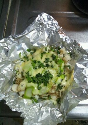 酒の肴にホタテのホイル焼き♪-レシピのメイン写真