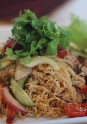 タイ風ラーメンサラダ ヤムママー-レシピのメイン写真