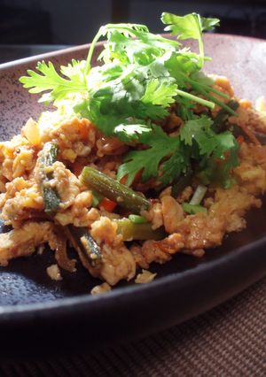◎エスニック炒り豆腐◎-レシピのメイン写真