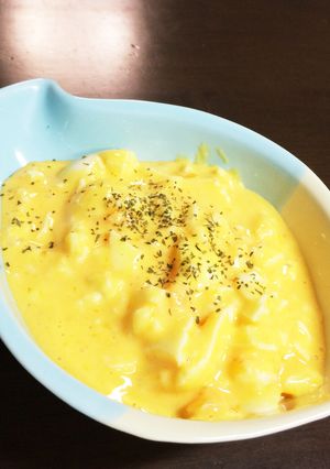 卵だけ!✩ガーリック卵サラダ-レシピのメイン写真