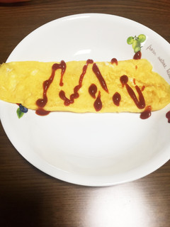 簡単ふわふわのチーズオムレツ-レシピのメイン写真