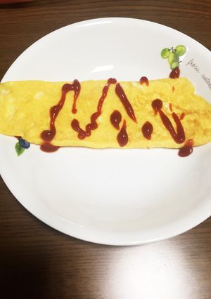 簡単ふわふわのチーズオムレツ-レシピのメイン写真