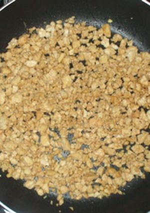 簡単！100%豆腐そぼろ♪豆腐の水切り-レシピのメイン写真