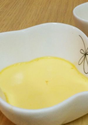 離乳食◇卵黄茶碗蒸し-レシピのメイン写真