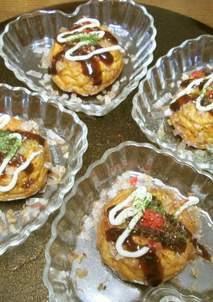 魚河岸あげのふわふわたこ焼き風-レシピのメイン写真