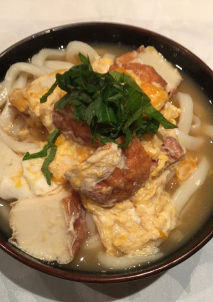 魚河岸あげの卵とじうどん☆-レシピのメイン写真