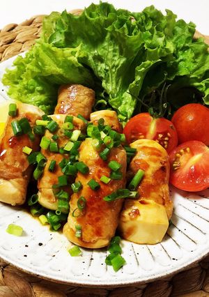 塩豆腐の肉巻き♪-レシピのメイン写真