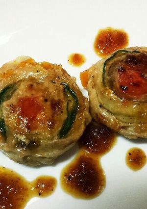 豚バラ&野菜のミルフィーユ ステーキ-レシピのメイン写真