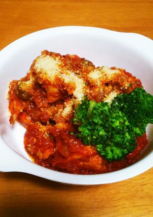 鶏ムネ肉のトマト煮込み-レシピのメイン写真
