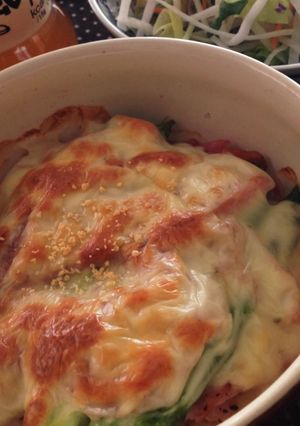 簡単☆アスパラ生ハム巻きのチーズ焼き☆-レシピのメイン写真