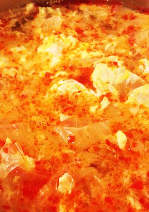 CookDo香味ペースト辛☆卵スープ♪-レシピのメイン写真