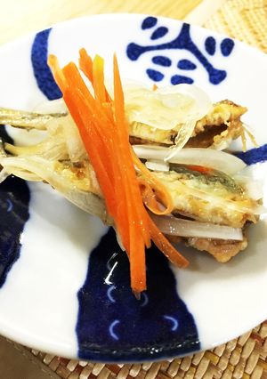 朝釣りサッパとサバの南蛮漬け-レシピのメイン写真
