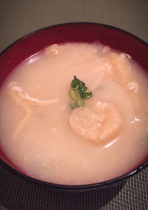 トロトロ味噌汁-レシピのメイン写真