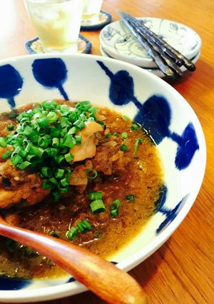 話題入り☆鶏肉と玉ねぎのこっくりみぞれ煮-レシピのメイン写真