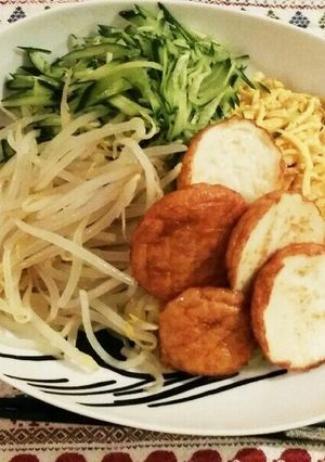 魚河岸あげのせ冷やし中華♪-レシピのメイン写真