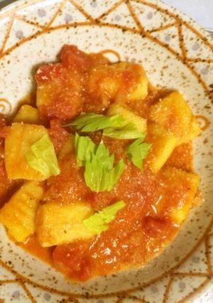 トマトクリームのポテトニョッキ-レシピのメイン写真
