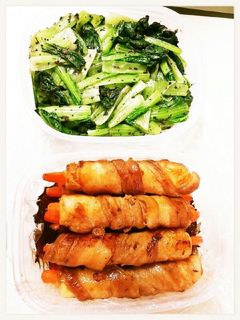 竹輪の豚肉巻きin人参-レシピのメイン写真