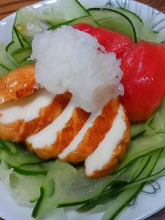 魚河岸揚げのサラダだワン-レシピのメイン写真