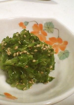 レタスの外葉のさっと炒め-レシピのメイン写真